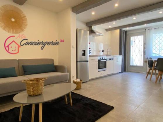 Superbe Appartement Climatise Avec Patio Montpellier Exteriör bild