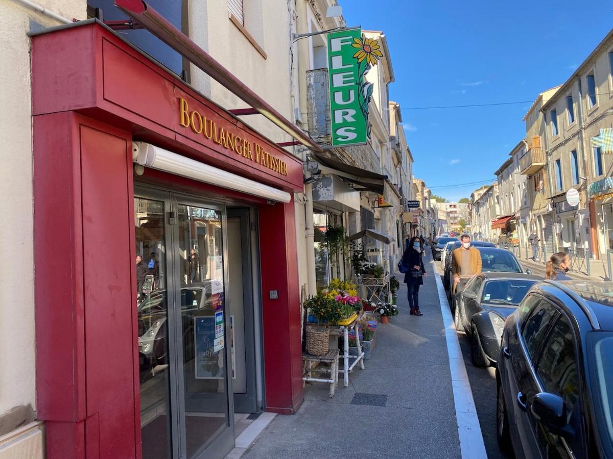 Superbe Appartement Climatise Avec Patio Montpellier Exteriör bild